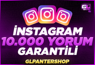 ⭐[Kaliteli] İnstagram 10.000 İstediğiniz Yorum⭐