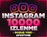 ⭐[KALİTELİ] INSTAGRAM 10.000 İZLENME⭐