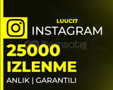 ⭐[KALİTELİ] INSTAGRAM 25000 İZLENME⭐