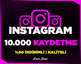 ⭐[KALİTELİ] INSTAGRAM 10000 KAYDETME⭐