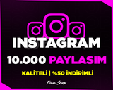 ⭐[KALİTELİ] INSTAGRAM 10000 PAYLAŞIM⭐