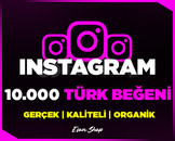⭐[KALİTELİ] INSTAGRAM 10000 TÜRK BEĞENİ⭐