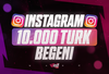 ⭐[KALİTELİ] Instagram 10.000 Türk Beğeni