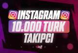 ⭐[KALİTELİ] Instagram 10.000 Türk Takipçi