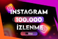 [KALİTELİ] İNSTAGRAM 100.000 İZLENME 