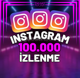 ✨(Kaliteli) İnstagram 100.000 İzlenme✨