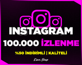 ⭐[KALİTELİ] INSTAGRAM 100000 İZLENME⭐