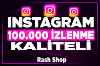 ⭐[KALİTELİ] INSTAGRAM 100.000 İZLENME⭐