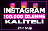 ⭐[KALİTELİ] INSTAGRAM 100.000 İZLENME⭐