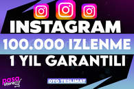 ⭐[KALİTELİ]İNSTAGRAM 100.000 İZLENME GARANTİLİ⭐