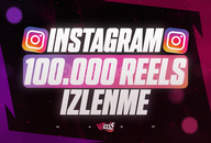 ⭐[KALİTE] Instagram 100.000 Reels İzlenme