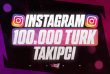 ⭐[KALİTELİ] Instagram 100.000 Türk Takipçi