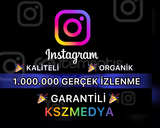 (KALİTELİ) Instagram 1000000 Gerçek İzlenme