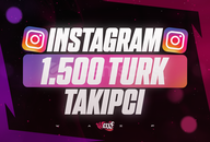 ⭐[KALİTE] Instagram 1500 Türk Gerçek Takipçi