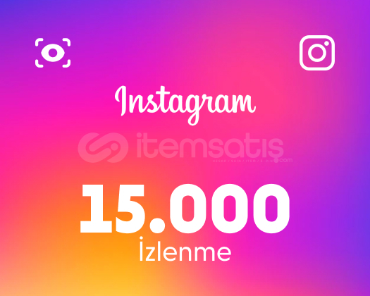 Kaliteli ⭐ Instagram 15000 İzlenme Kaliteli ⭐ Instagram 15000 İzlenme