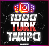 [KALİTELİ] İNSTAGRAM 1K TÜRK TAKİPÇİ 