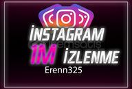 ⭐[KALİTELİ]İNSTAGRAM 1M İZLENME GARANTİLİ⭐