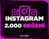 ⭐[KALİTELİ] INSTAGRAM 2000 BEĞENİ⭐