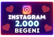 ⭐[KALİTELİ]✅ İnstagram 2000 BEĞENİ ⭐
