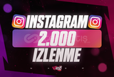 ⭐[KALİTELİ] Instagram 2000 Gerçek İzlenme