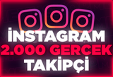 ⭐[KALİTELİ] INSTAGRAM 2000 GERÇEK TAKİPÇİ |⭐