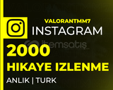 ⭐[KALİTELİ] INSTAGRAM 2000 HİKAYE İZLENME⭐