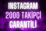 (KALİTELİ) INSTAGRAM 2000 TAKİPÇİ ✨