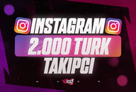 ⭐[KALİTE] Instagram 2000 Türk Gerçek Takipçi