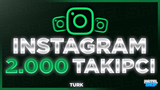 ⭐[KALİTELİ] INSTAGRAM 2.000 TÜRK TAKİPÇİ⭐