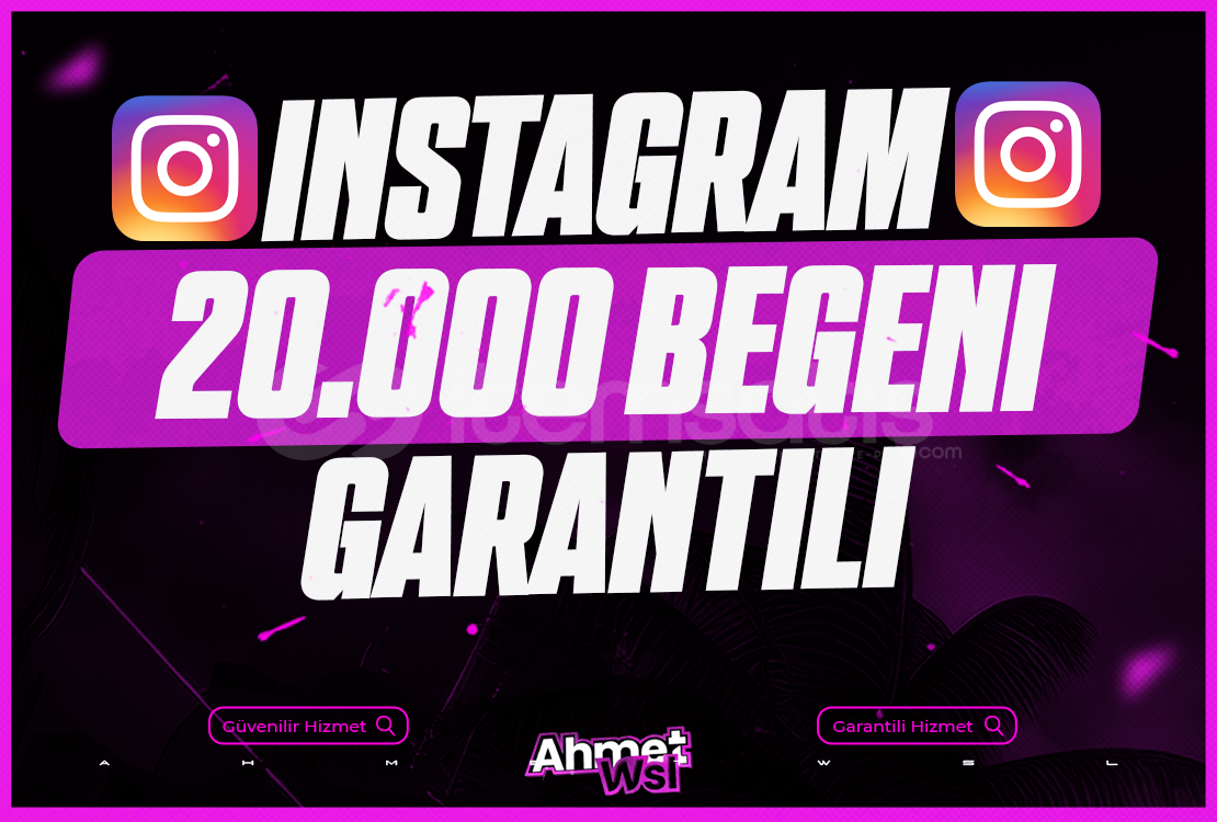 Kaliteli - İnstagram 20.000 Beğeni Kaliteli - İnstagram 20.000 Beğeni