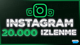 ⭐[KALİTELİ] INSTAGRAM 20000 İZLENME ⭐