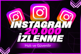 ⭐[KALİTELİ] INSTAGRAM 20000 İZLENME⭐