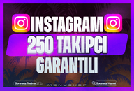 ⭐KALİTELİ | INSTAGRAM 250 GERÇEK TAKİPÇİ⭐
