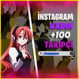 ⭐[KALİTELİ] İNSTAGRAM 100 TÜRK KADIN TAKİPÇİ⭐