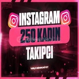 [Kaliteli] Instagram 250 Türk Kadın Takipçi 