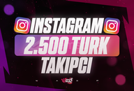 ⭐[KALİTE] Instagram 2500 Türk Gerçek Takipçi