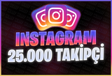 ⭐[KALİTELİ] INSTAGRAM 25.000 GERÇEK TAKİPÇİ