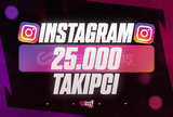 ⭐[KALİTELİ] Instagram 25.000 Gerçek Takipçi