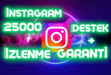 ⭐[KALİTELİ] INSTAGRAM 25.000 İZLENME⭐