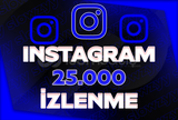 ⭐[KALİTELİ] INSTAGRAM 25000 İZLENME⭐