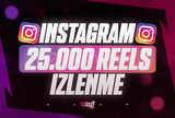 ⭐[KALİTELİ] Instagram 25.000 Reels İzlenme