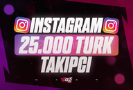 ⭐[KALİTE] Instagram 25.000 Türk Takipçi