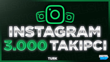 ⭐[KALİTELİ] INSTAGRAM 3.000 TÜRK TAKİPÇİ⭐