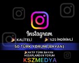 (KALİTELİ) Instagram 50 Adet Türk Bayan Yorum 