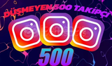 ⭐[KALİTELİ] INSTAGRAM 500 GERÇEK TAKİPÇİ⭐
