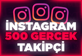 ⭐[KALİTELİ] INSTAGRAM 500 GERÇEK TAKİPÇİ⭐