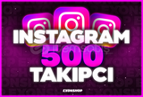 ⭐[KALİTELİ] INSTAGRAM 500 GERÇEK TAKİPÇİ⭐