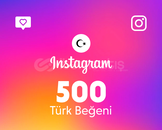 Kaliteli ⭐ Instagram 500 Türk Beğeni