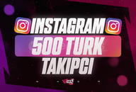 ⭐[KALİTE] Instagram 500 Türk Gerçek Takipçi