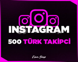 ⭐[KALİTELİ] INSTAGRAM 500 TÜRK GERÇEK TAKİPÇİ⭐